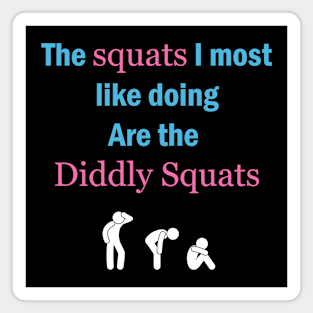 The Squats I Most Like Doing Magnet